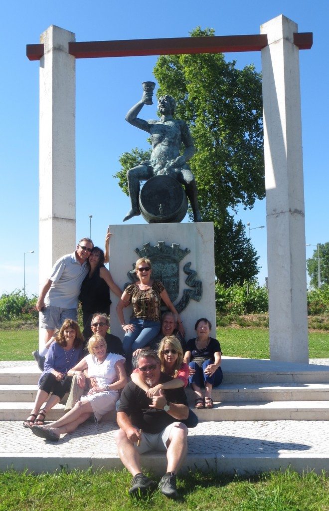 Bacchus Statue in Portugal